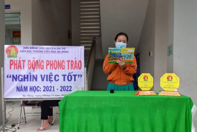 Phát động phong trào “Nghìn việc tốt”.