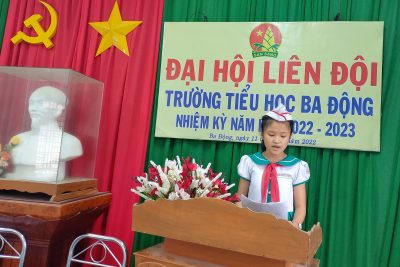 Đại hội Liên đội nhiệm kỳ năm học 2022 – 2023