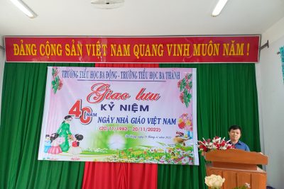 Hoạt động chào mừng ngày 20/11